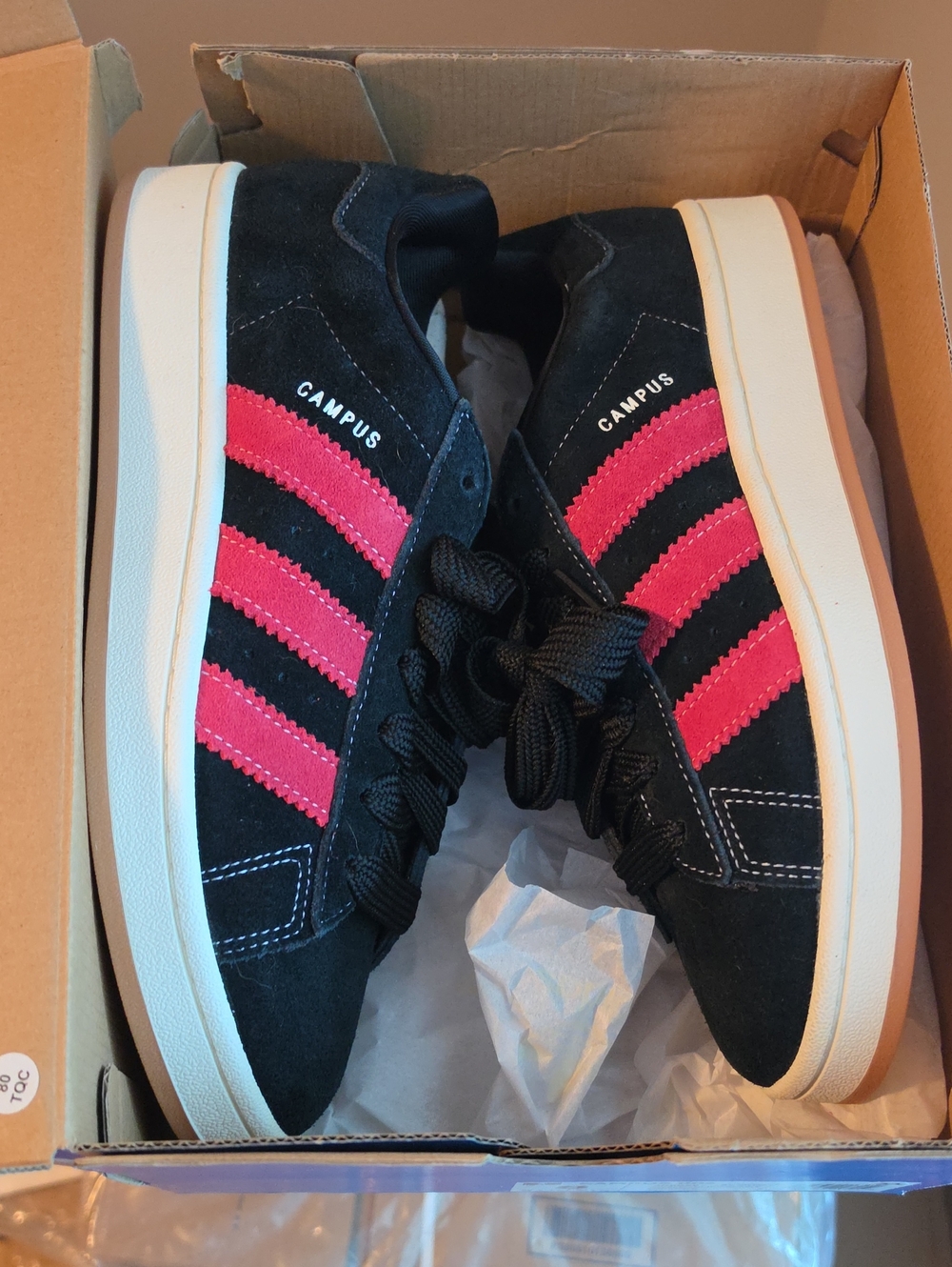 adidas Campus 00s Originals Core Black Victory Red Men 8 Women 9
